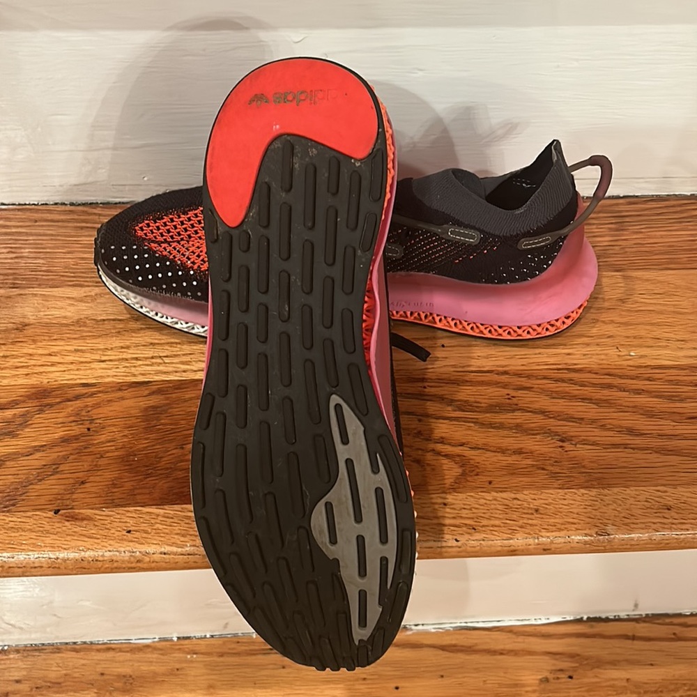 adidas Originals Black and Pink Athletic Shoes - Picture 5 of 6